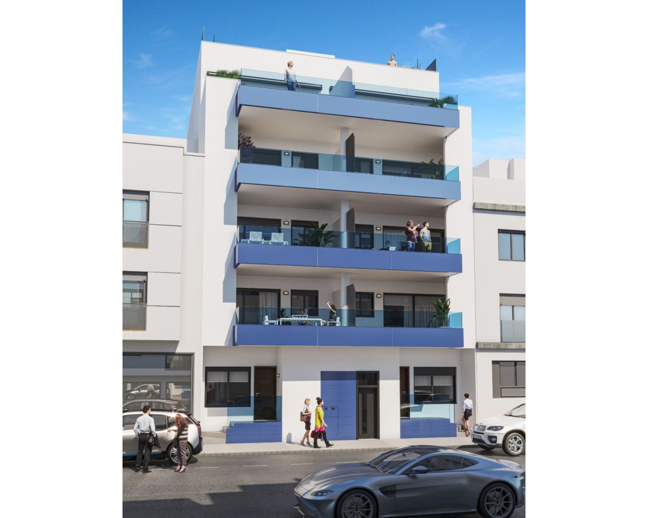 Lägenhet - New Build - Guardamar del Segura - Pueblo