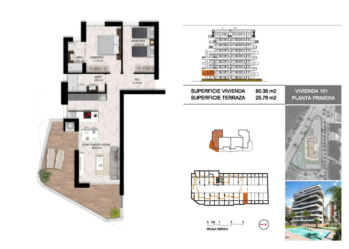 Nouvelle construction - Appartement - Guardamar del Segura - PUERTO