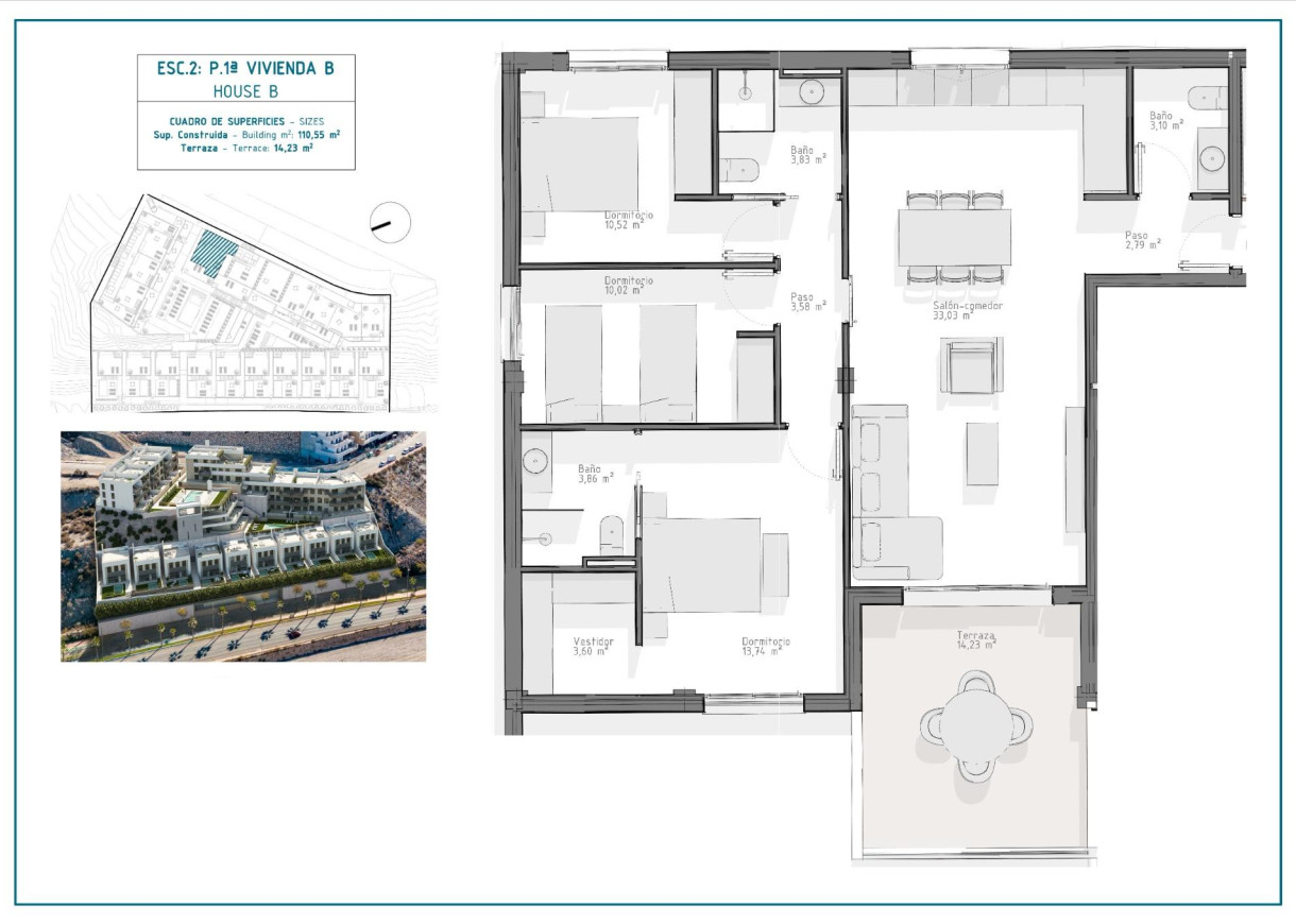New Build - Lägenhet - Águilas - El Hornillo