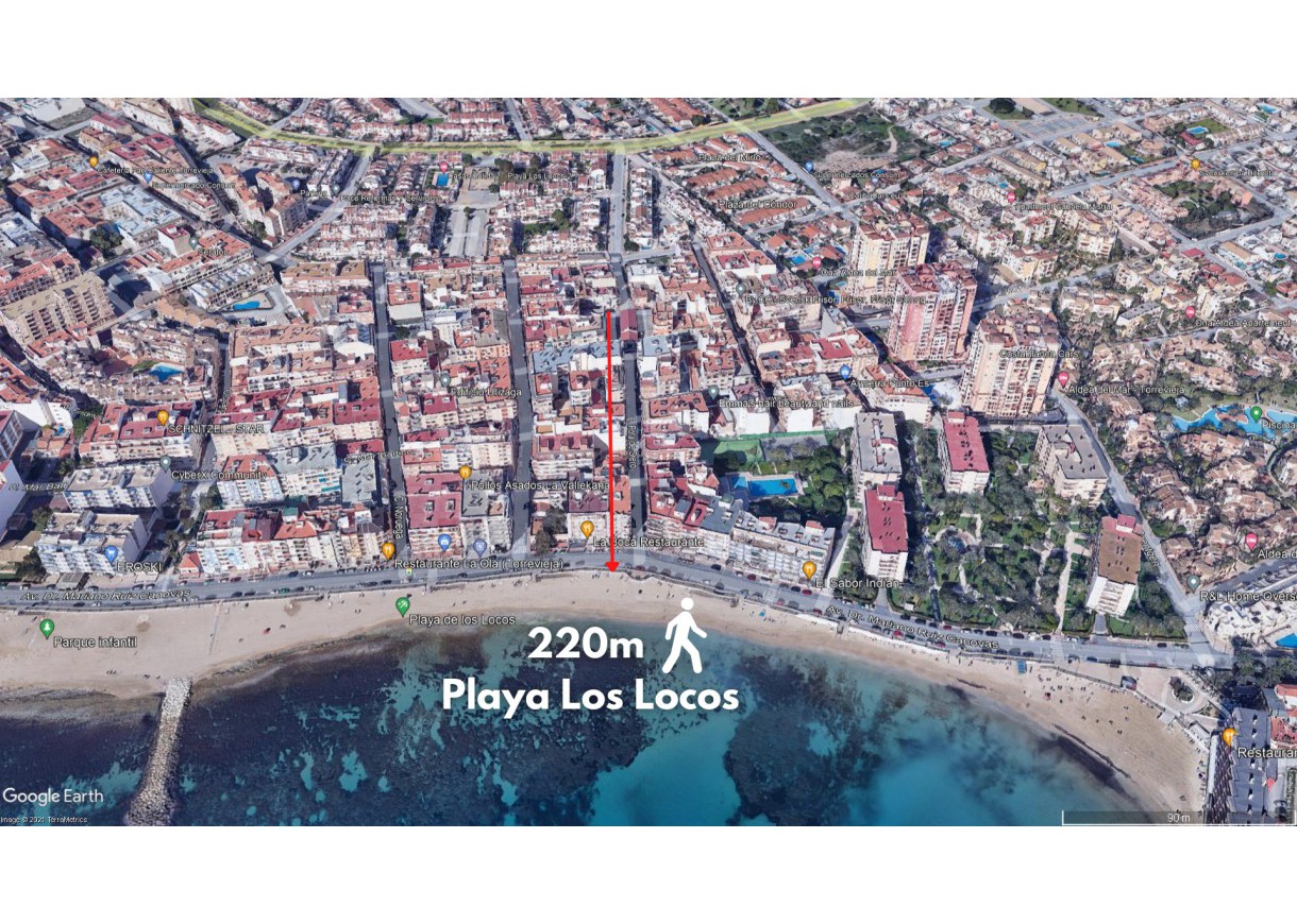 Resale - Lägenhet - Torrevieja - Playa de los Locos