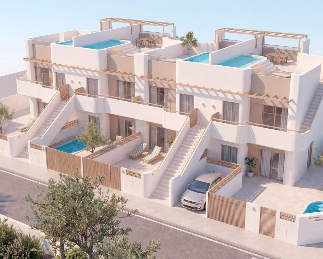 Bungalow - New Build - Pilar de la Horadada - Zona Pueblo