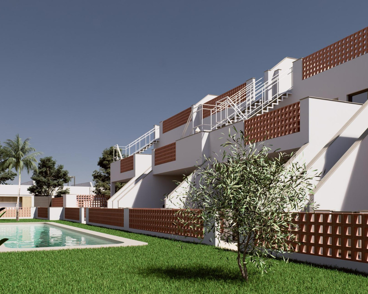 Bungalow - Nouvelle construction - Pilar de la Horadada - Parque del Mediterraneo