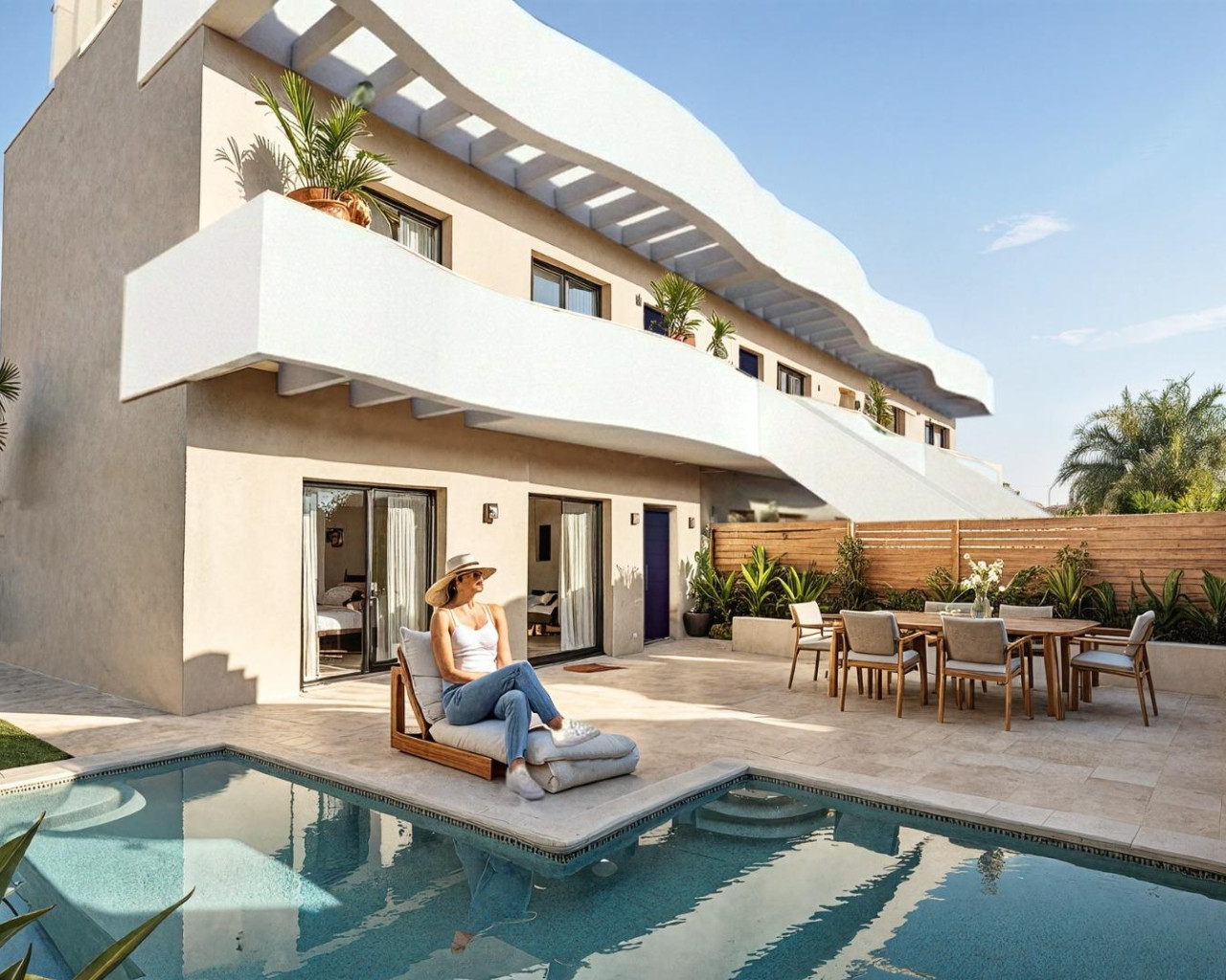 Bungalow - Nouvelle construction - Pilar de la Horadada - parques de Andromeda