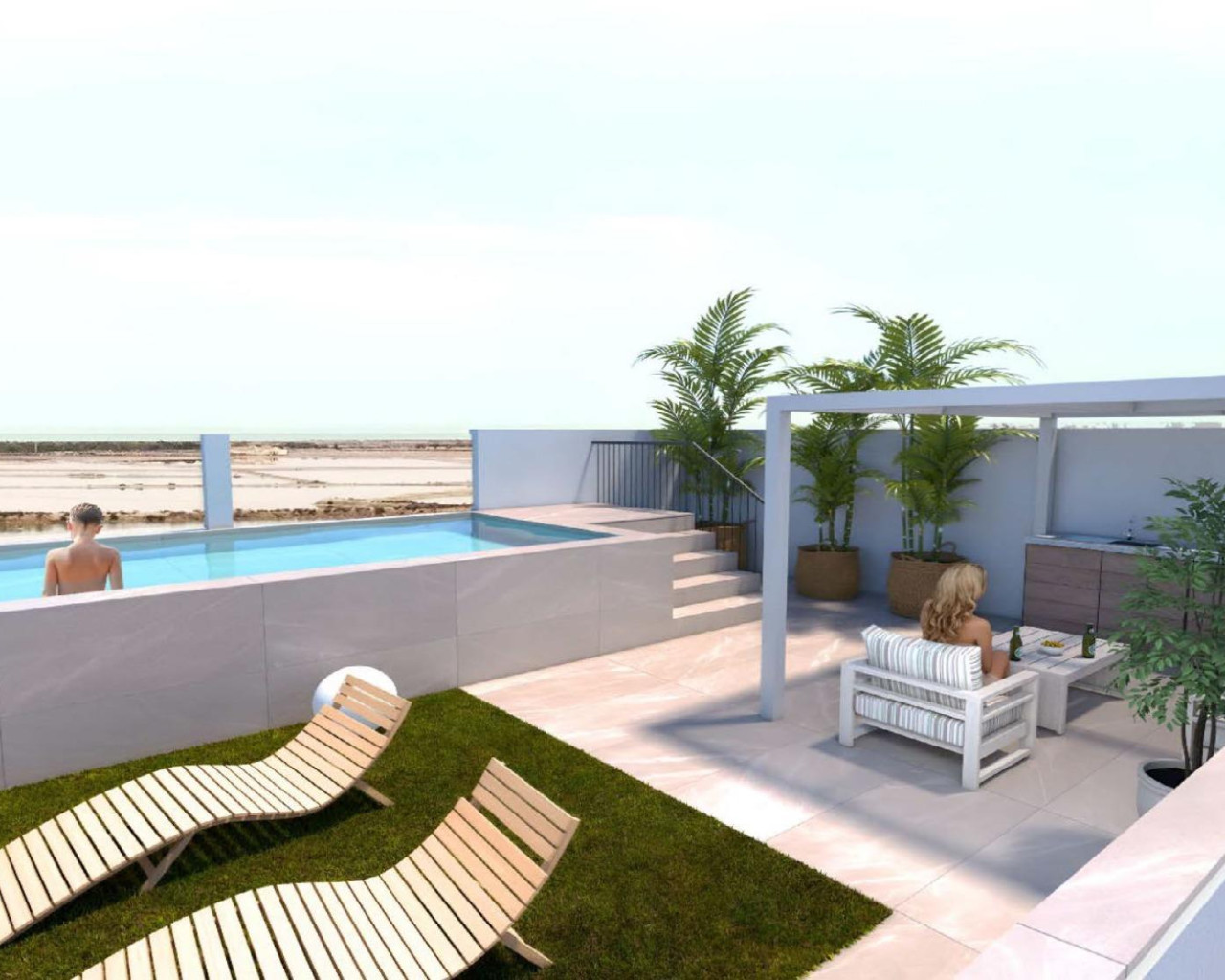 Bungalow - Nueva construcción  - San Pedro del Pinatar - RSL-80827