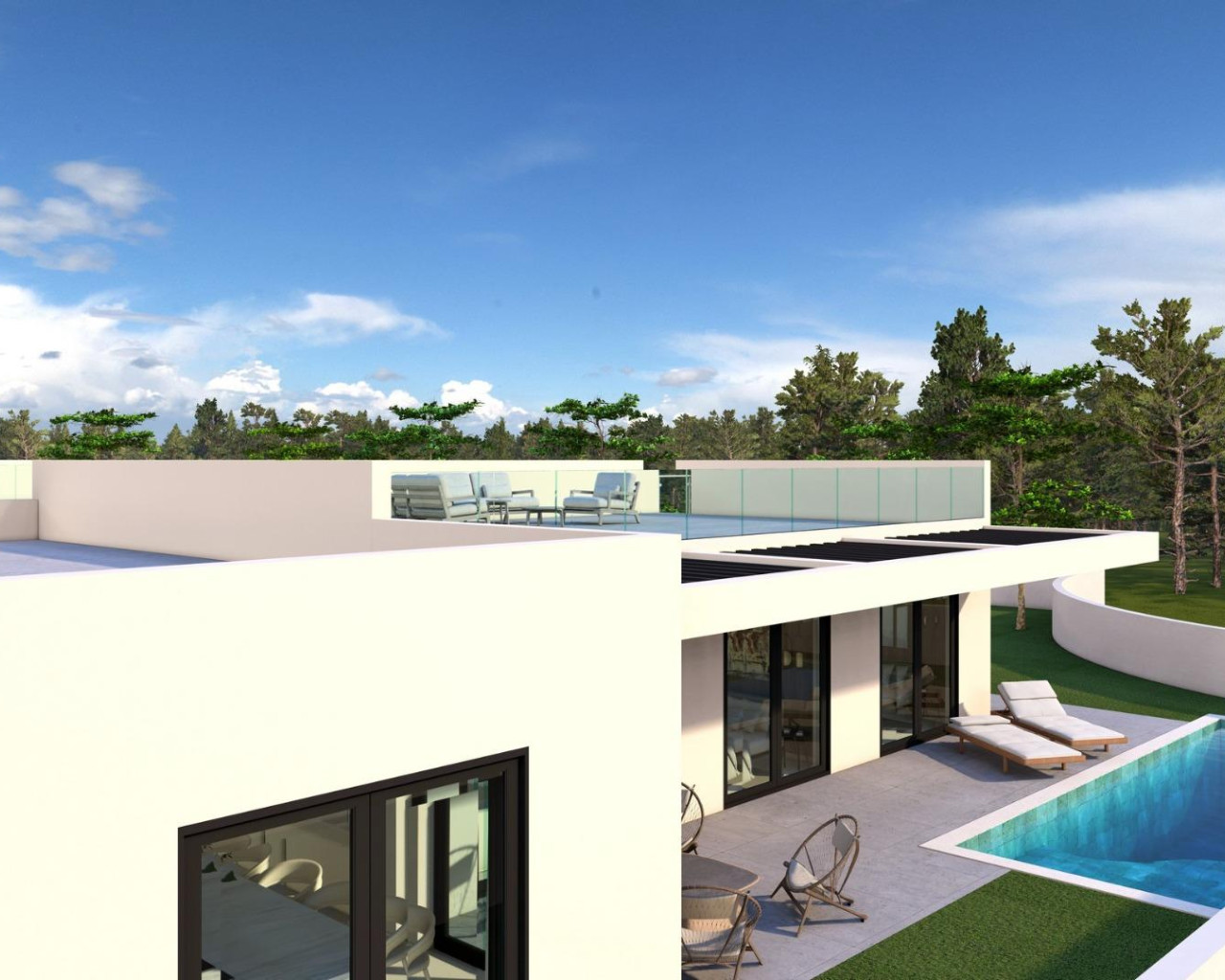 Chalet - Nueva construcción  - Finestrat - Golf Bahia
