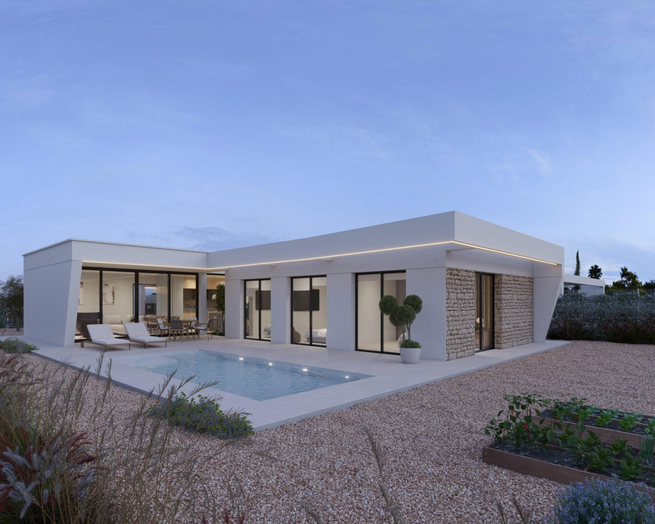 Chalet - Nueva construcción  - Fuente Álamo - Hacienda del Alamo