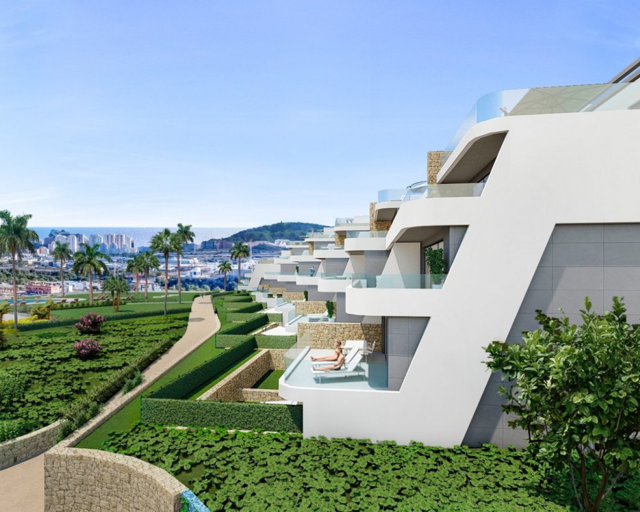 Lägenhet - New Build - Finestrat - Camporrosso village
