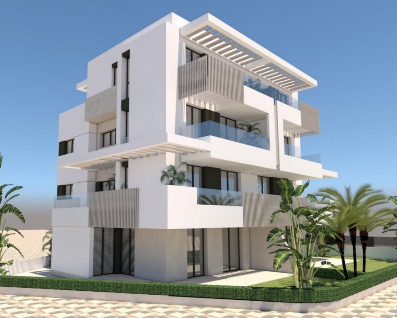 Lägenhet - New Build - Los Alcázares - Santa Rosalía