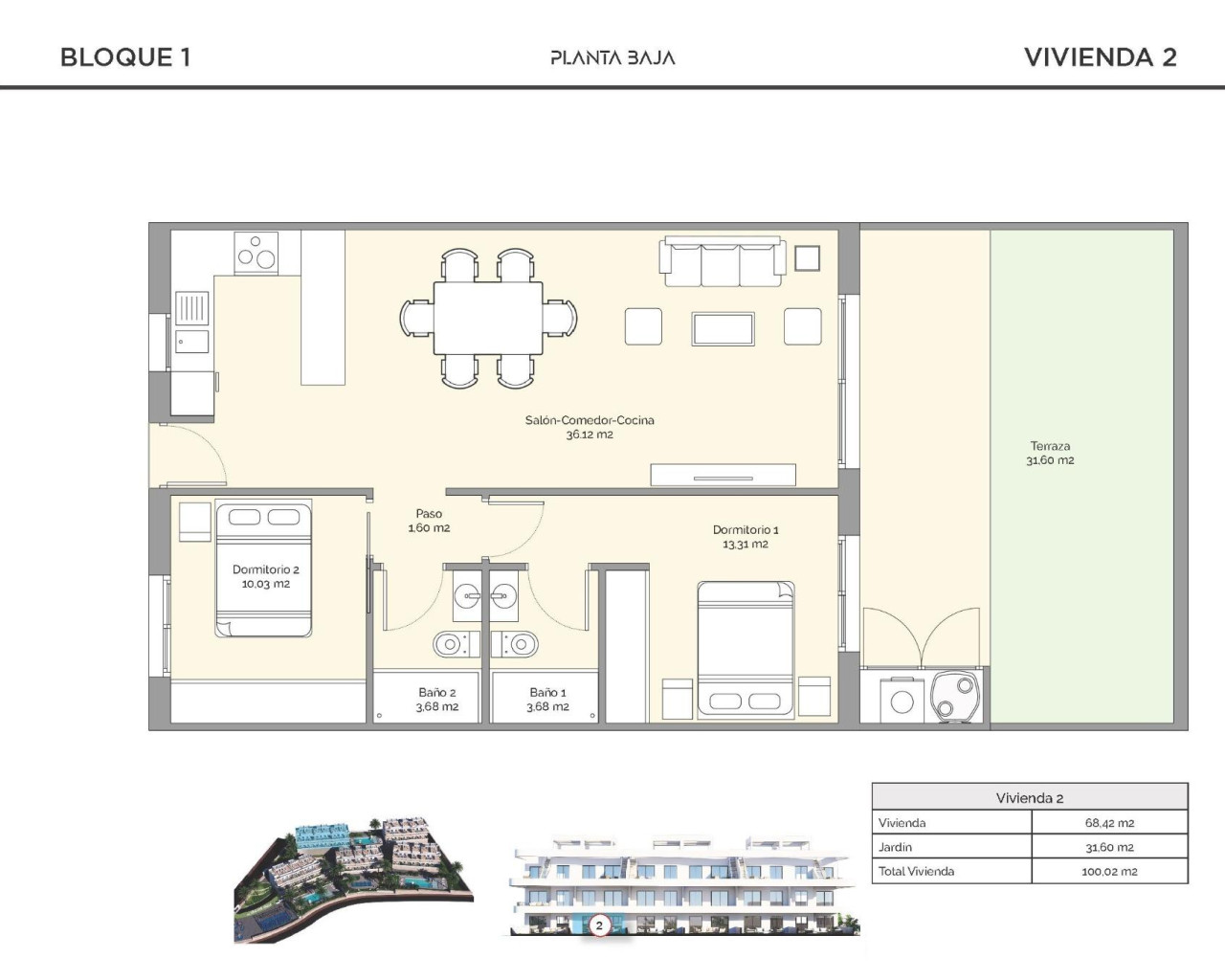 New Build - Apartment - Finestrat - Golf Piug Campana