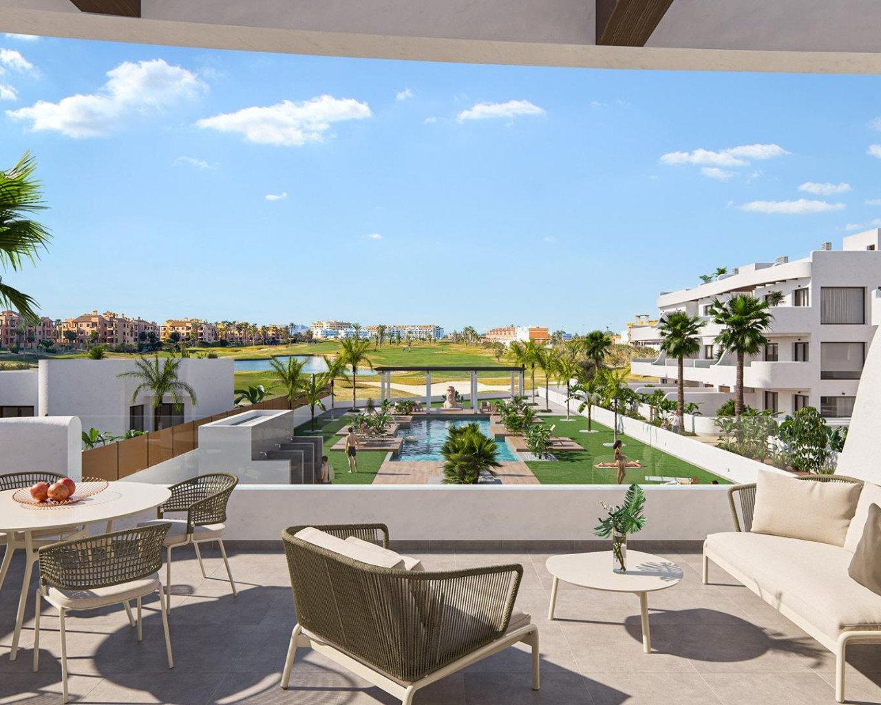 New Build - Apartment - Los Alcázares - La Serena Golf
