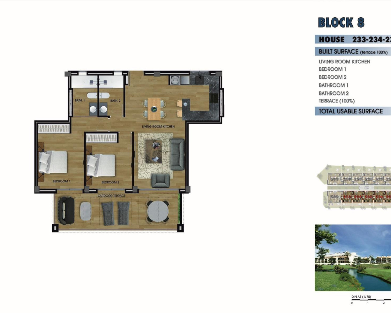 New Build - Apartment - Los Alcázares - Serena Golf