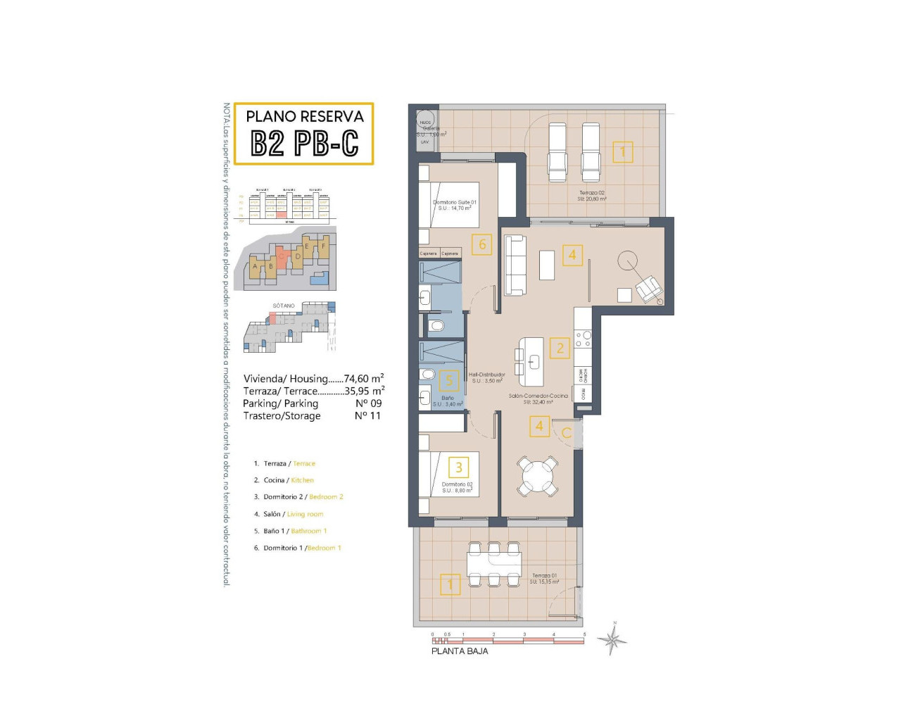 New Build - Apartment - Los Alcázares - Serena Golf