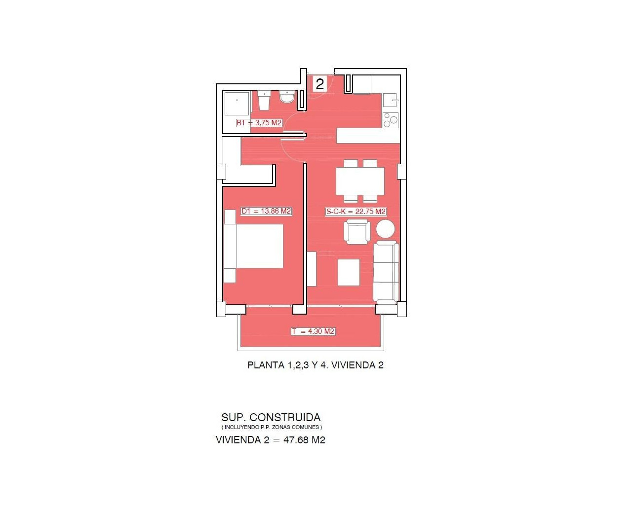 New Build - Apartment - Torrevieja - Playa El Acequión