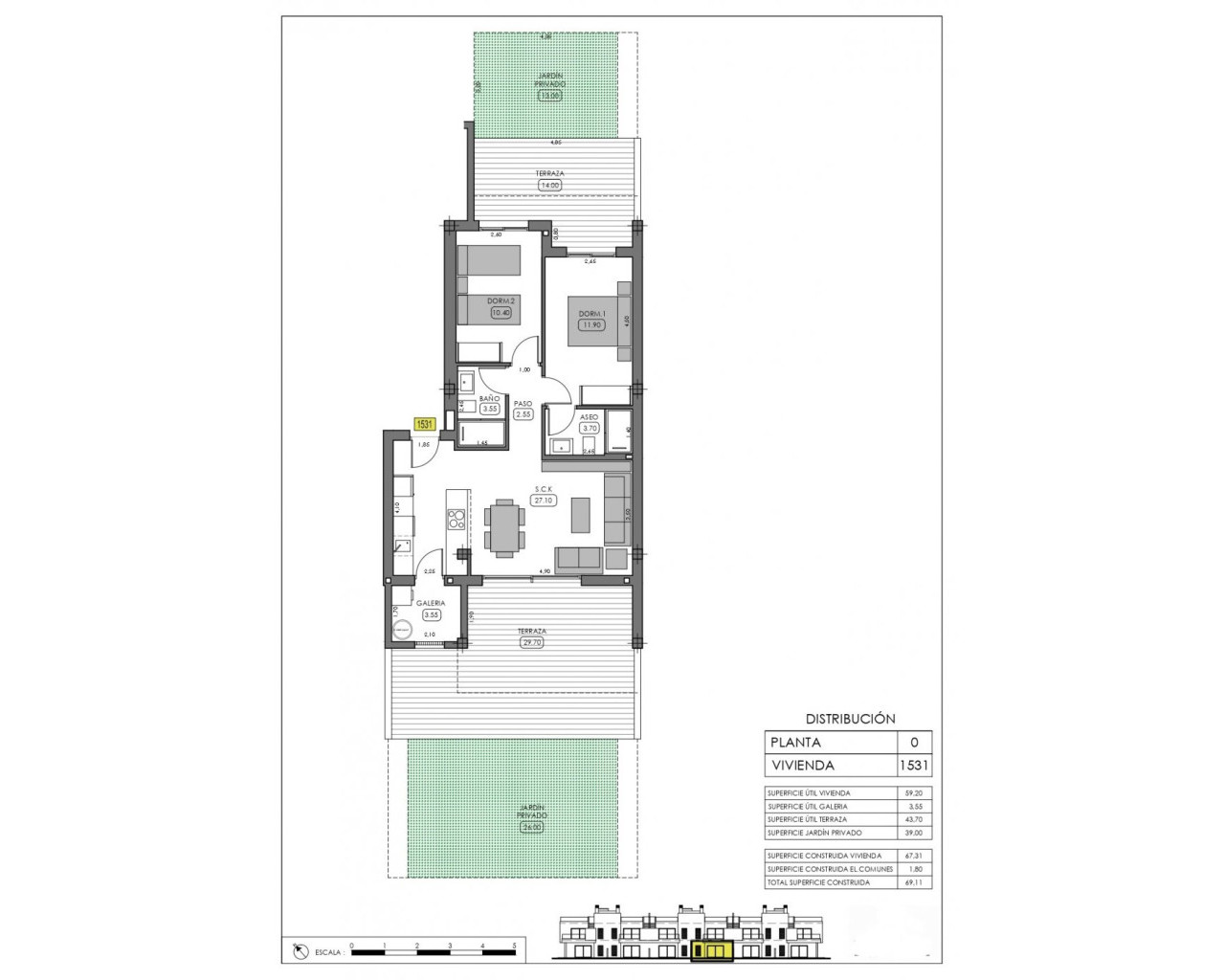 New Build - Bungalow - Algorfa - La finca golf