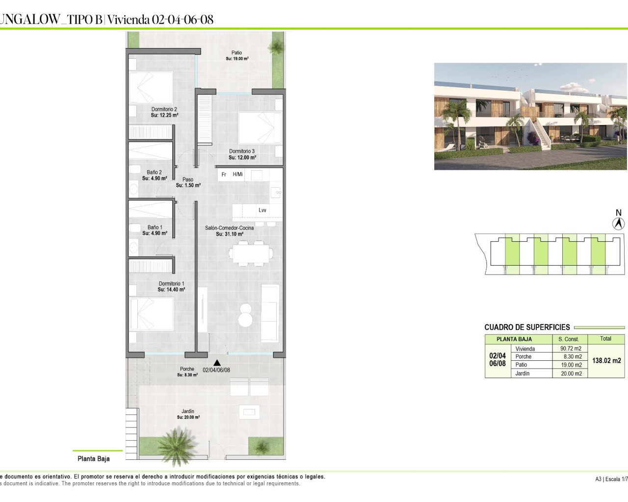 New Build - Bungalow - Alhama de Murcia - Condado de Alhama