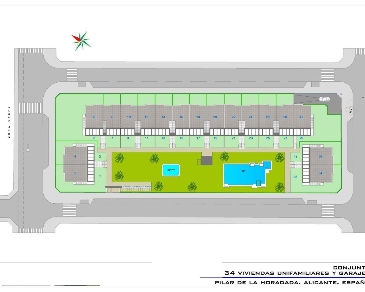 New Build - Bungalow - Pilar de la Horadada - pueblo