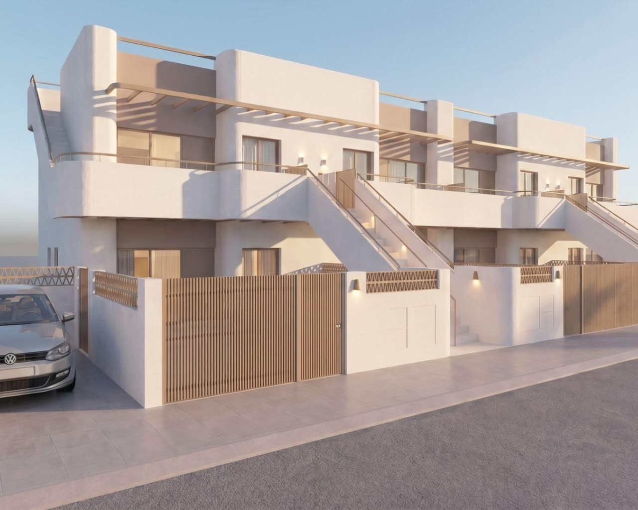 New Build - Bungalow - Pilar de la Horadada - Zona Pueblo