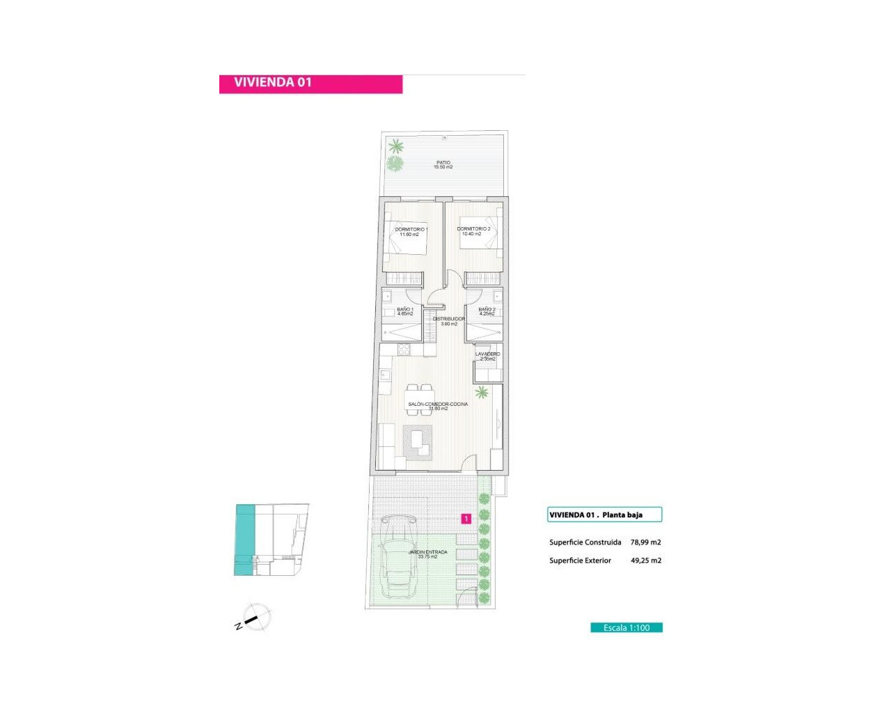 New Build - Bungalow - San Pedro del Pinatar - Lo pagan