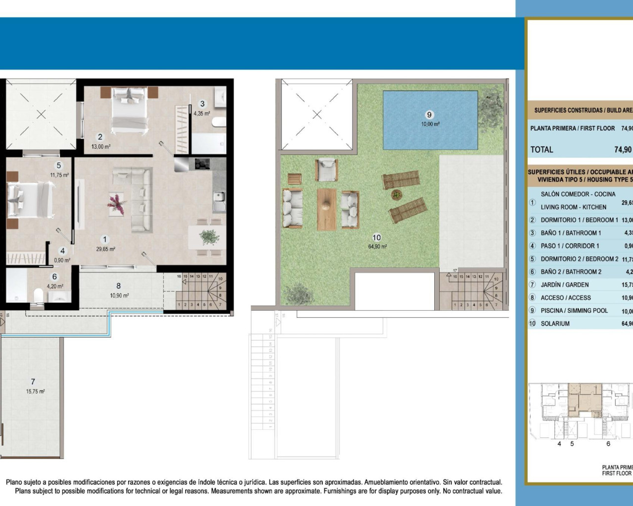 New Build - Bungalow - San Pedro del Pinatar - Lo pagan