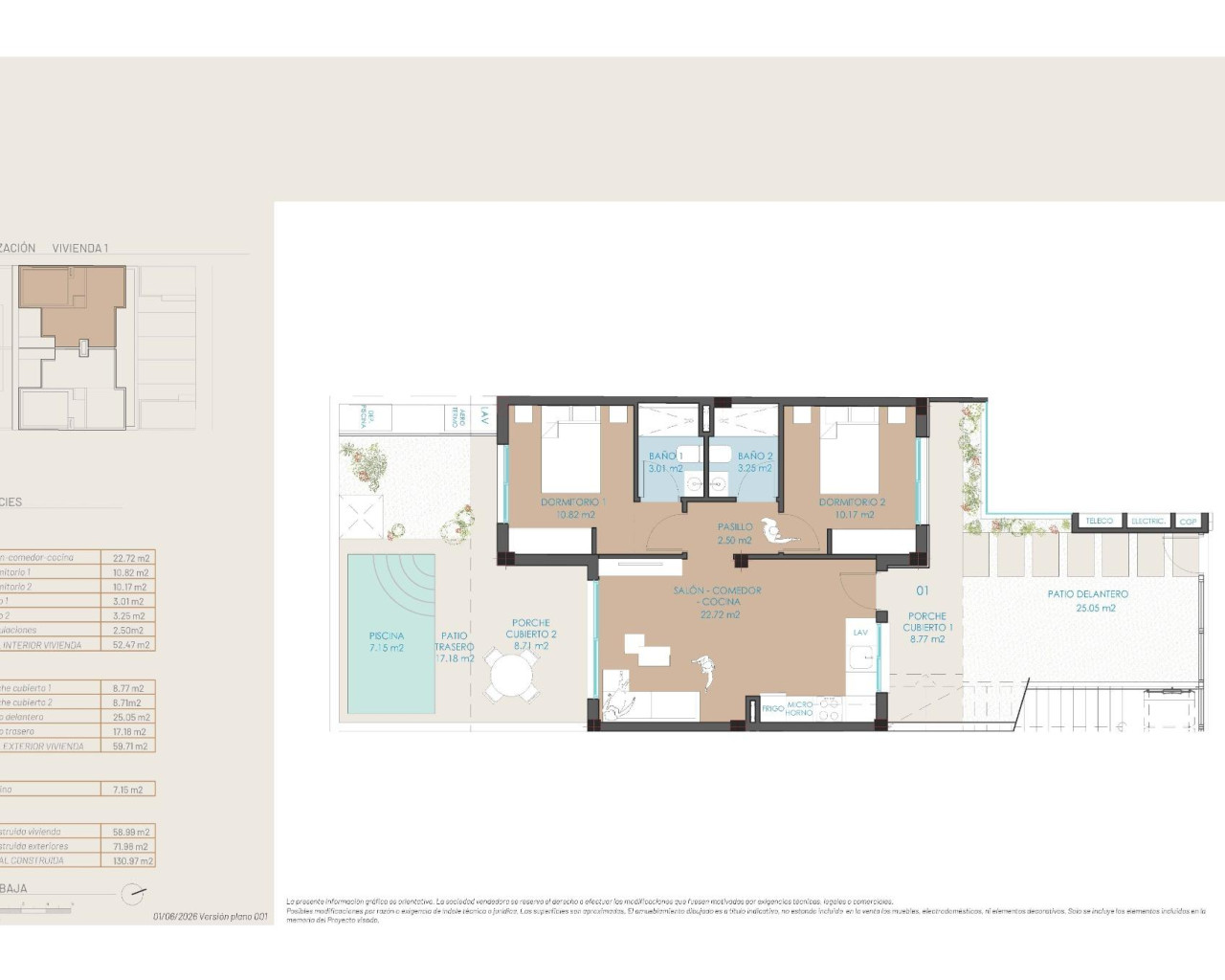New Build - Bungalow - San Pedro del Pinatar - Molino Del Chirrete