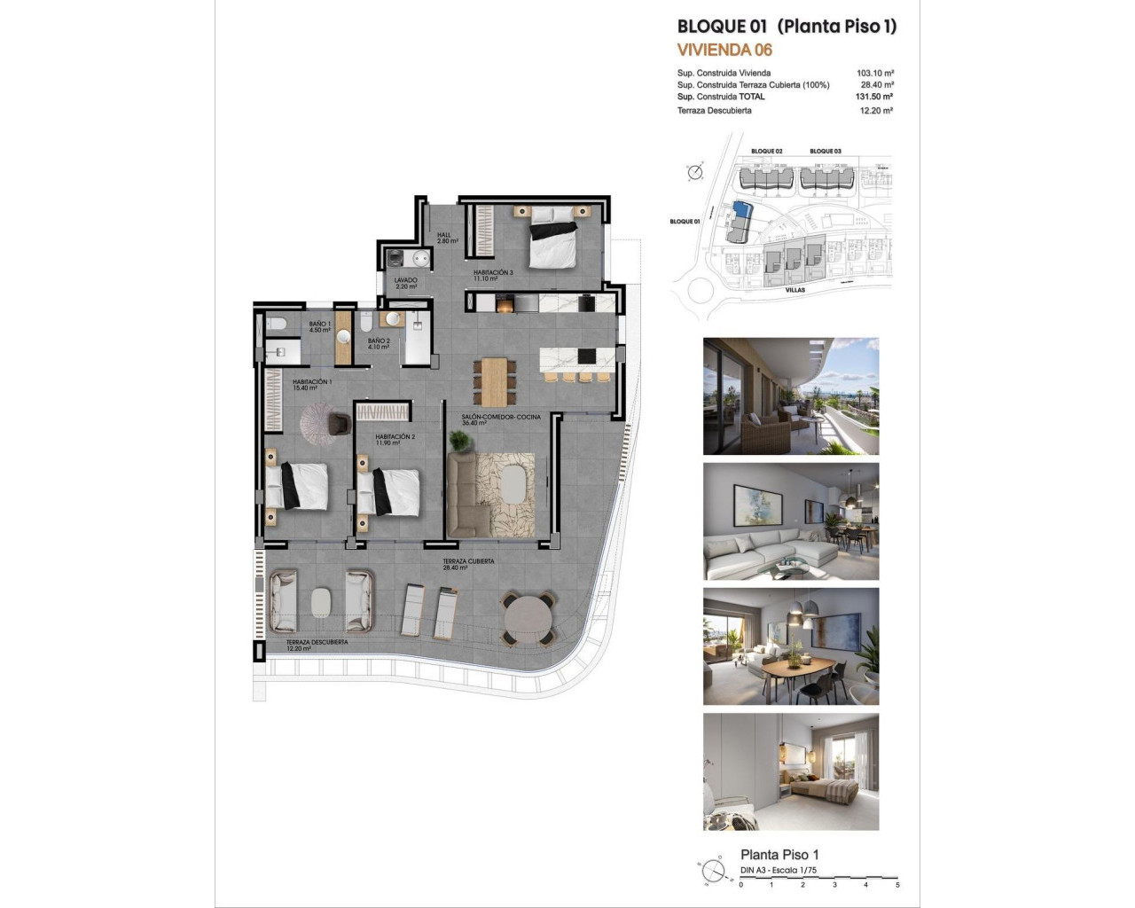 New Build - Lägenhet - Finestrat - Campana garden