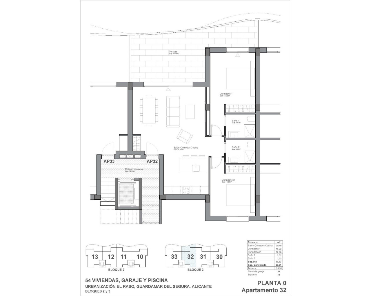 New Build - Lägenhet - Guardamar del Segura - EL RASO