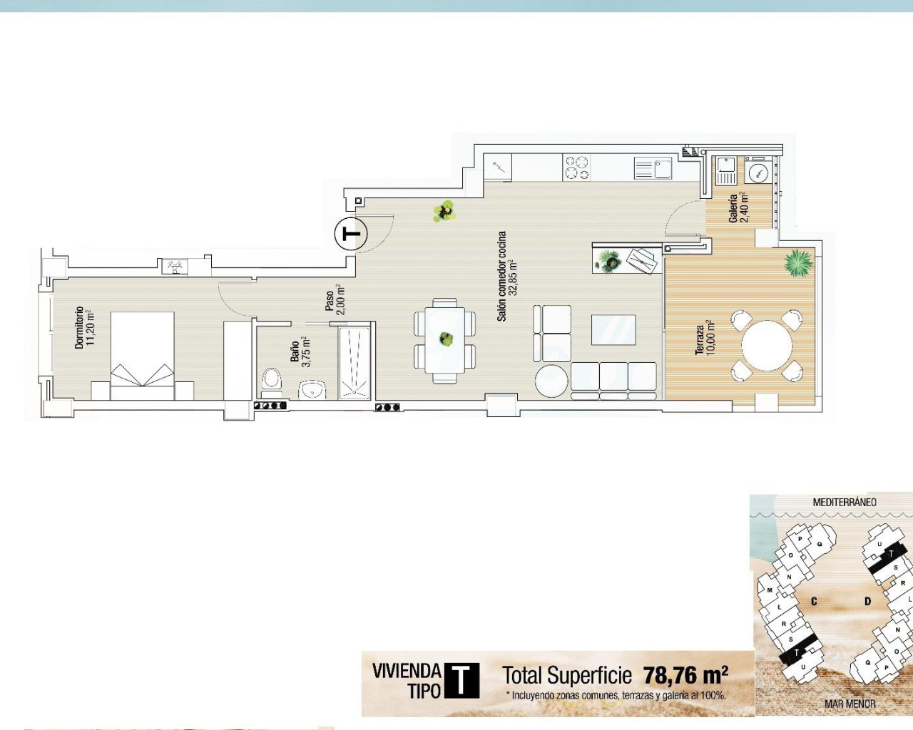 New Build - Lägenhet - La Manga del Mar Menor - LA MANGA