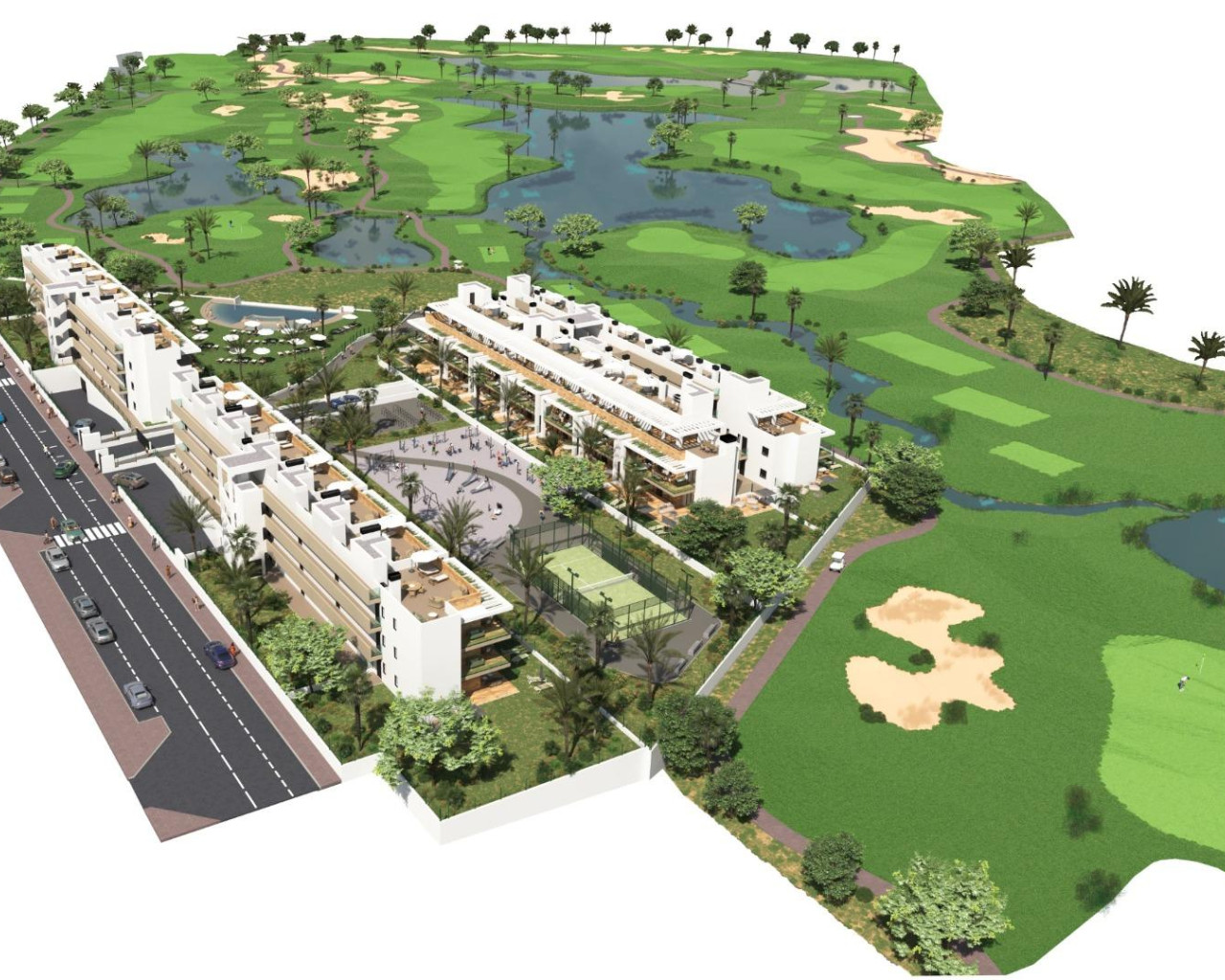 New Build - Lägenhet - Los Alcázares - La Serena Golf