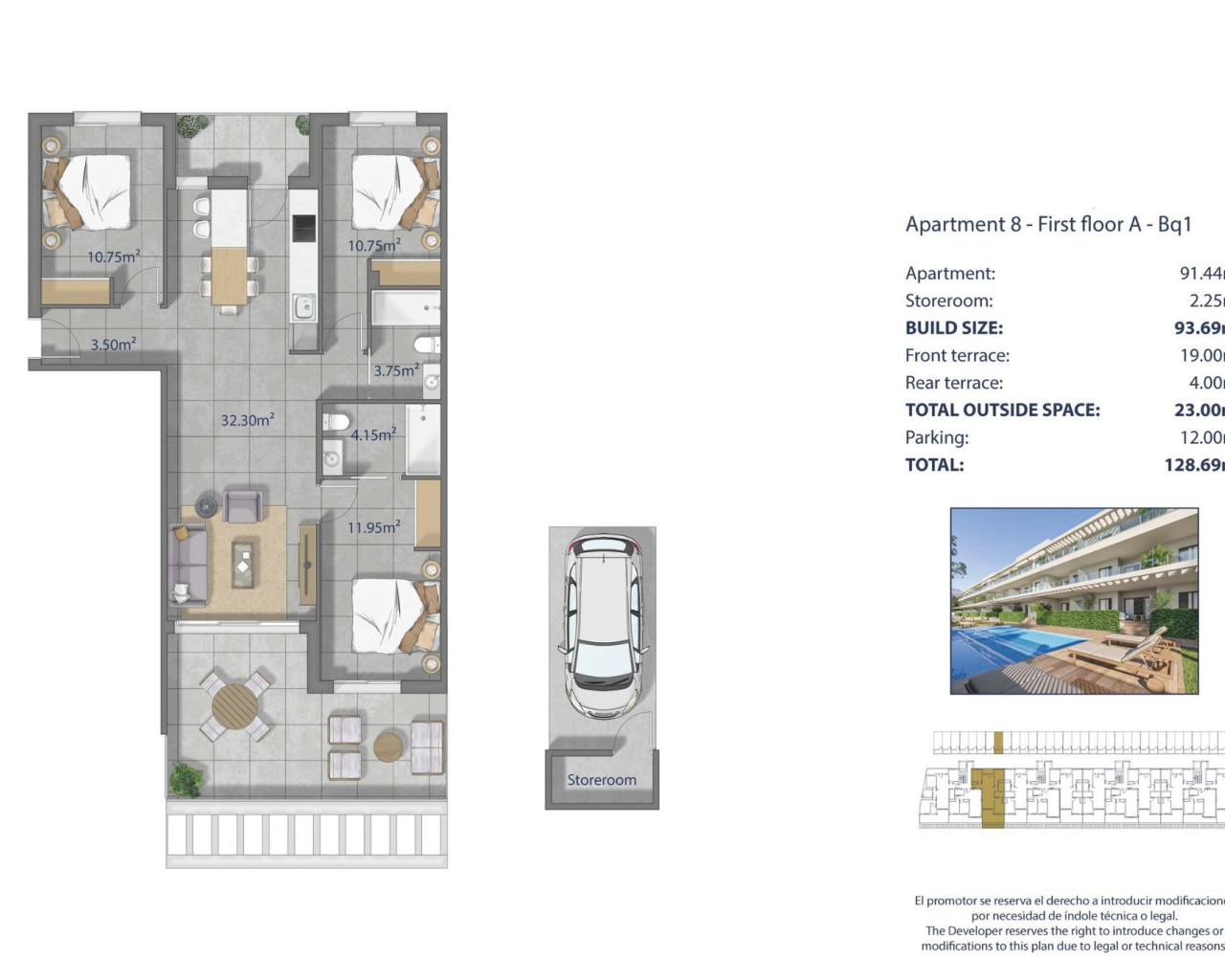 New Build - Lägenhet - Los Alcázares - Los Narejos
