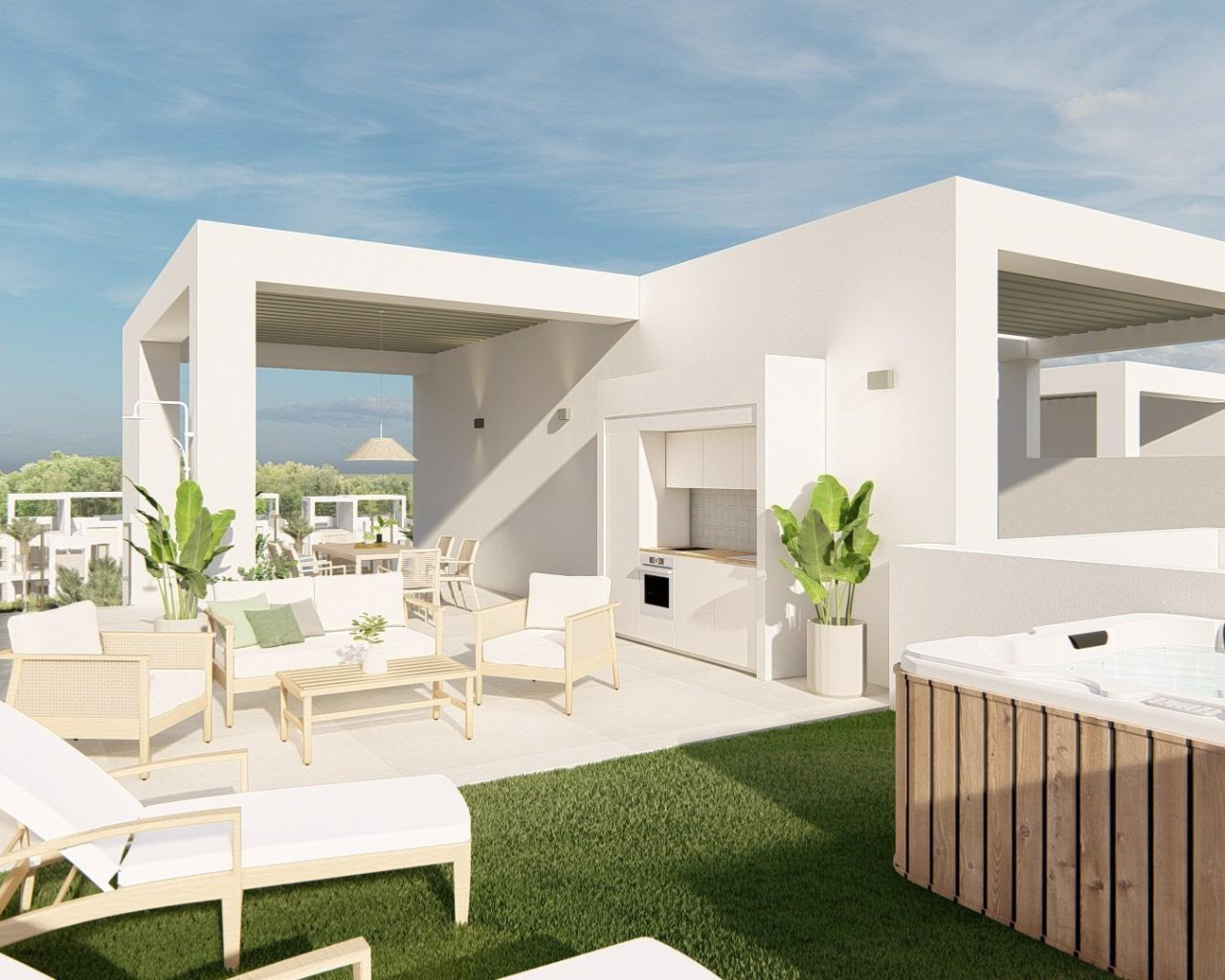 New Build - Lägenhet - Los Alcázares - Serena Golf