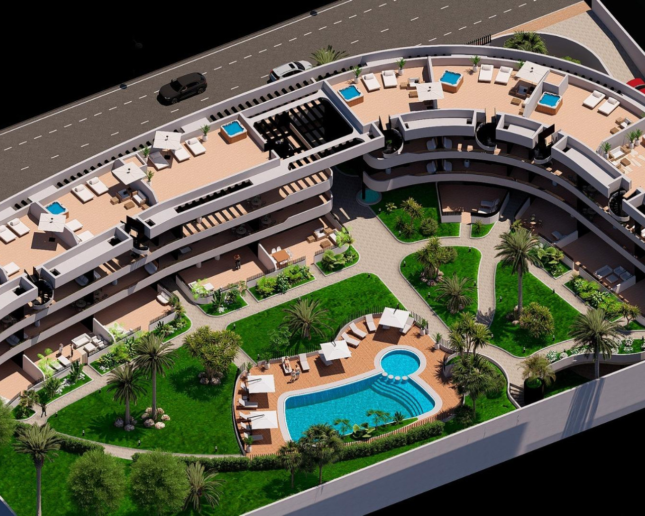 New Build - Lägenhet - Los Alcázares - Serena Golf