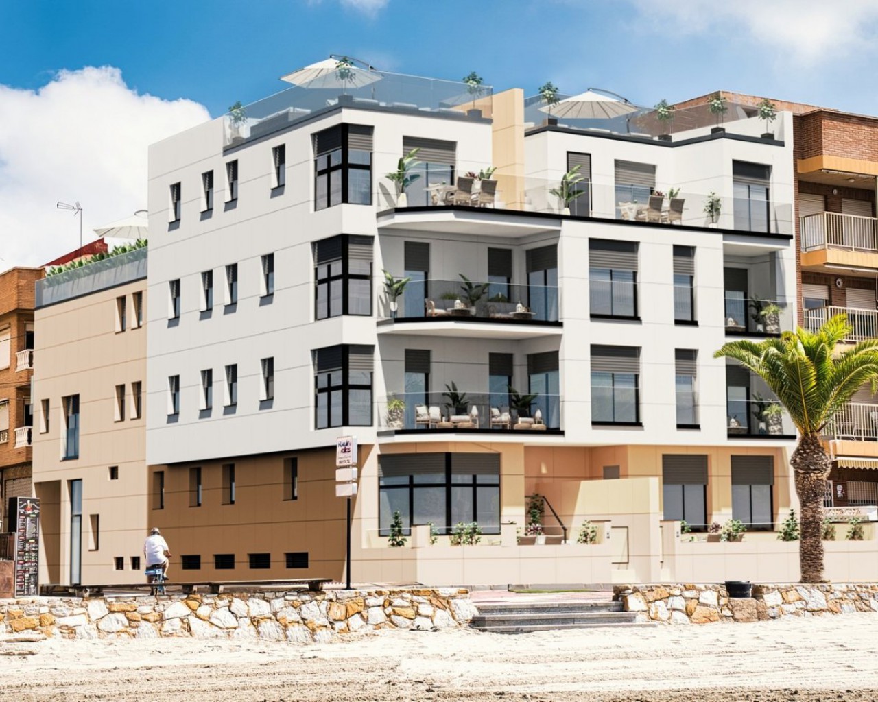 New Build - Lägenhet - San Pedro del Pinatar - Playa
