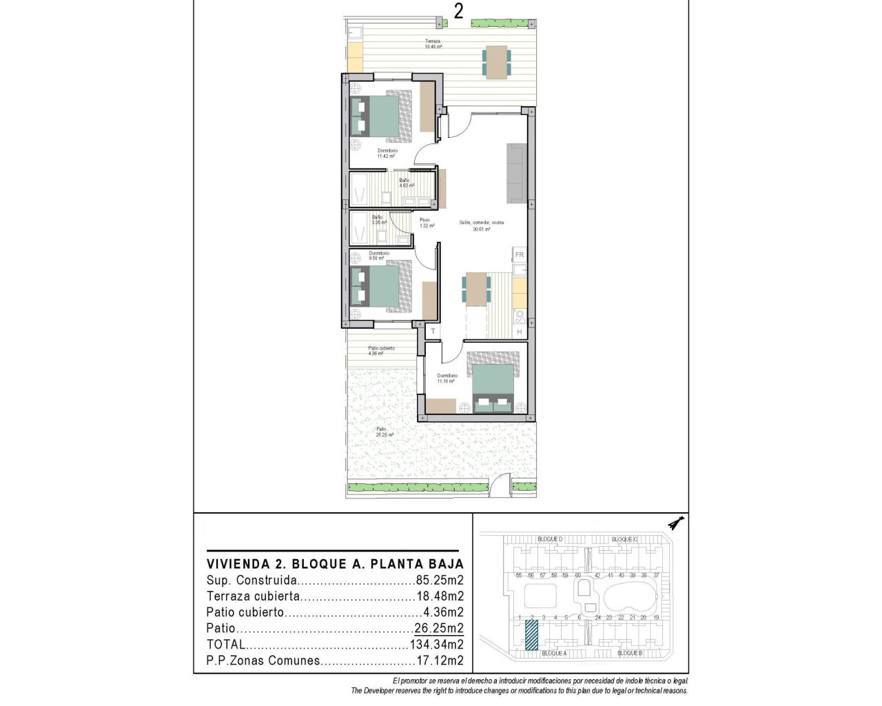 New Build - Lägenhet - Torre Pacheco - San Cayetano