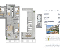 New Build - Penthouse - Los Alcázares - Los Narejos