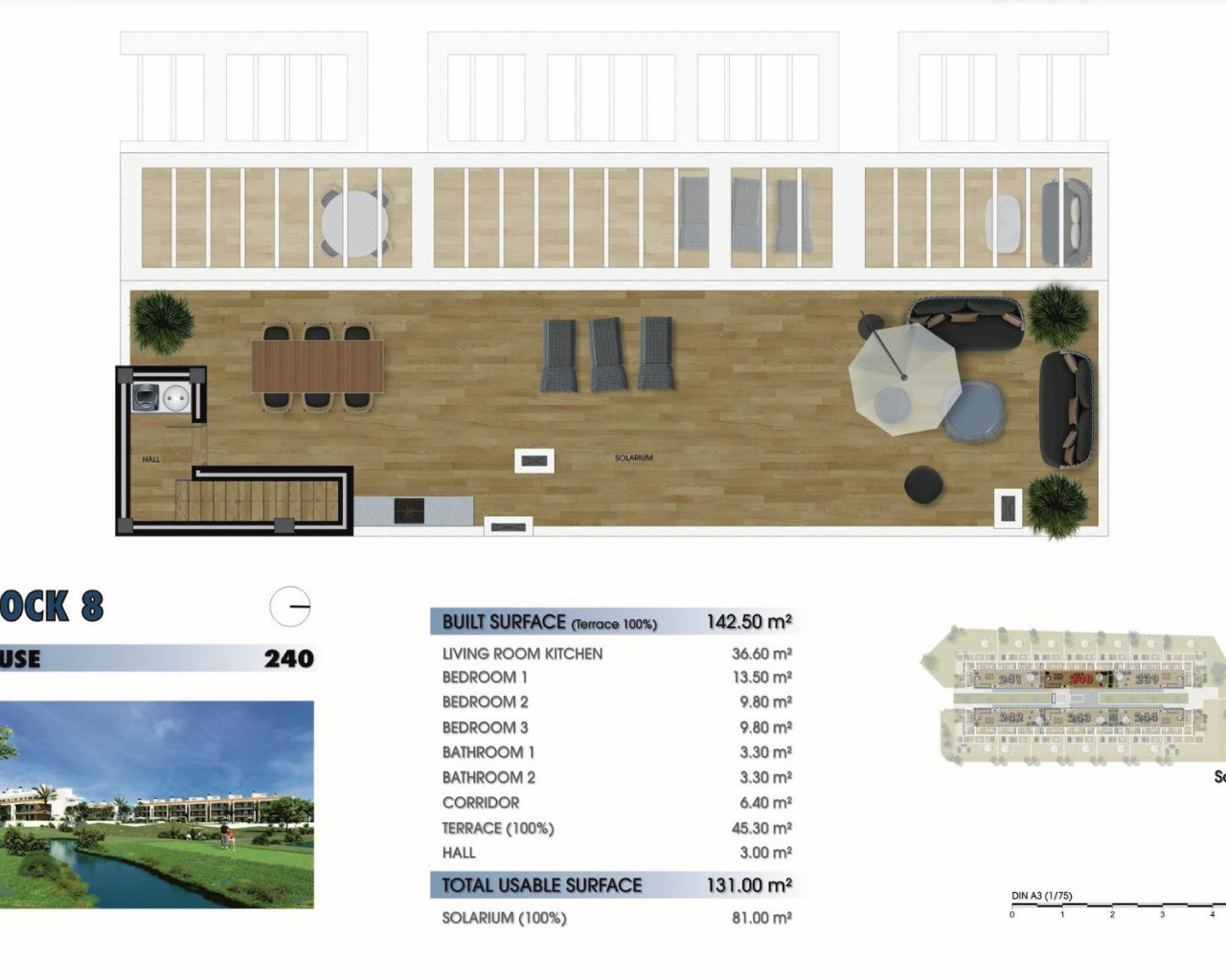 New Build - Penthouse - Los Alcázares - Serena Golf