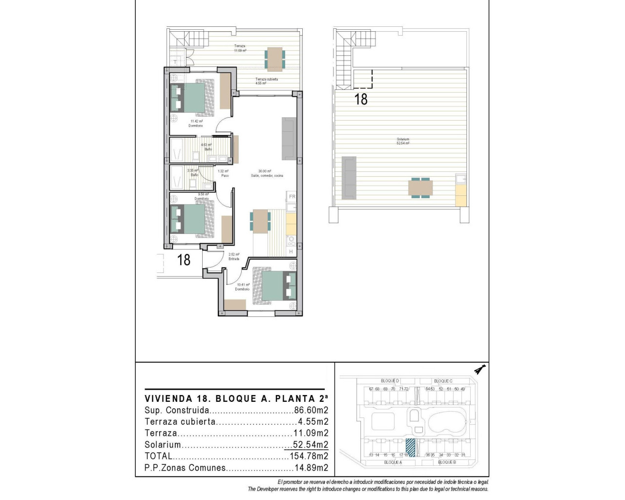 New Build - Penthouse - Torre Pacheco - San Cayetano