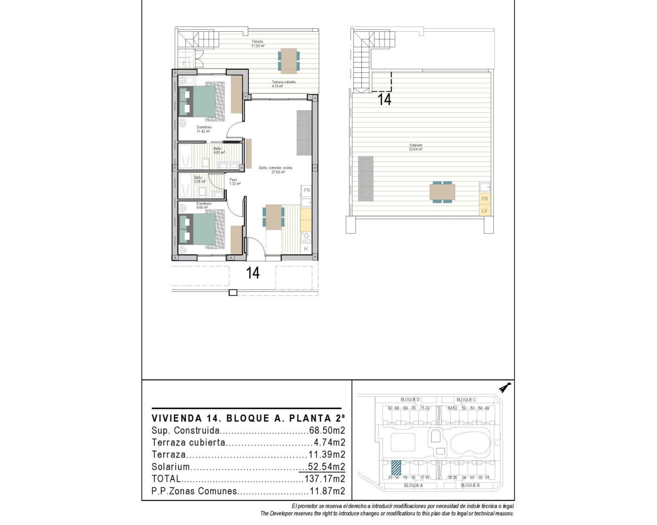 New Build - Penthouse - Torre Pacheco - San Cayetano