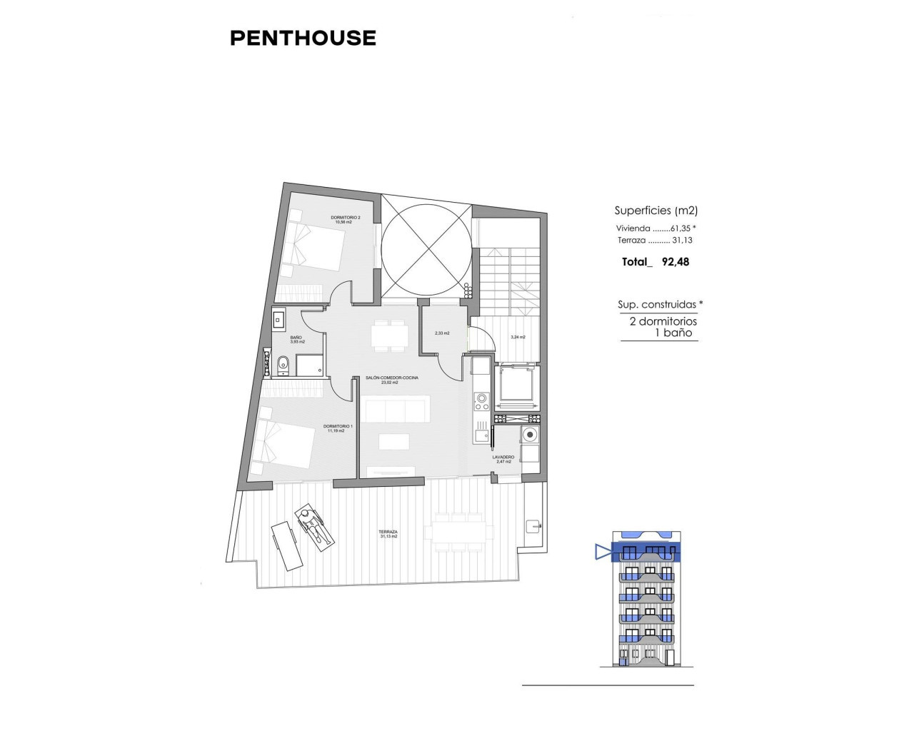 New Build - Penthouse - Torrevieja - Playa de los Locos