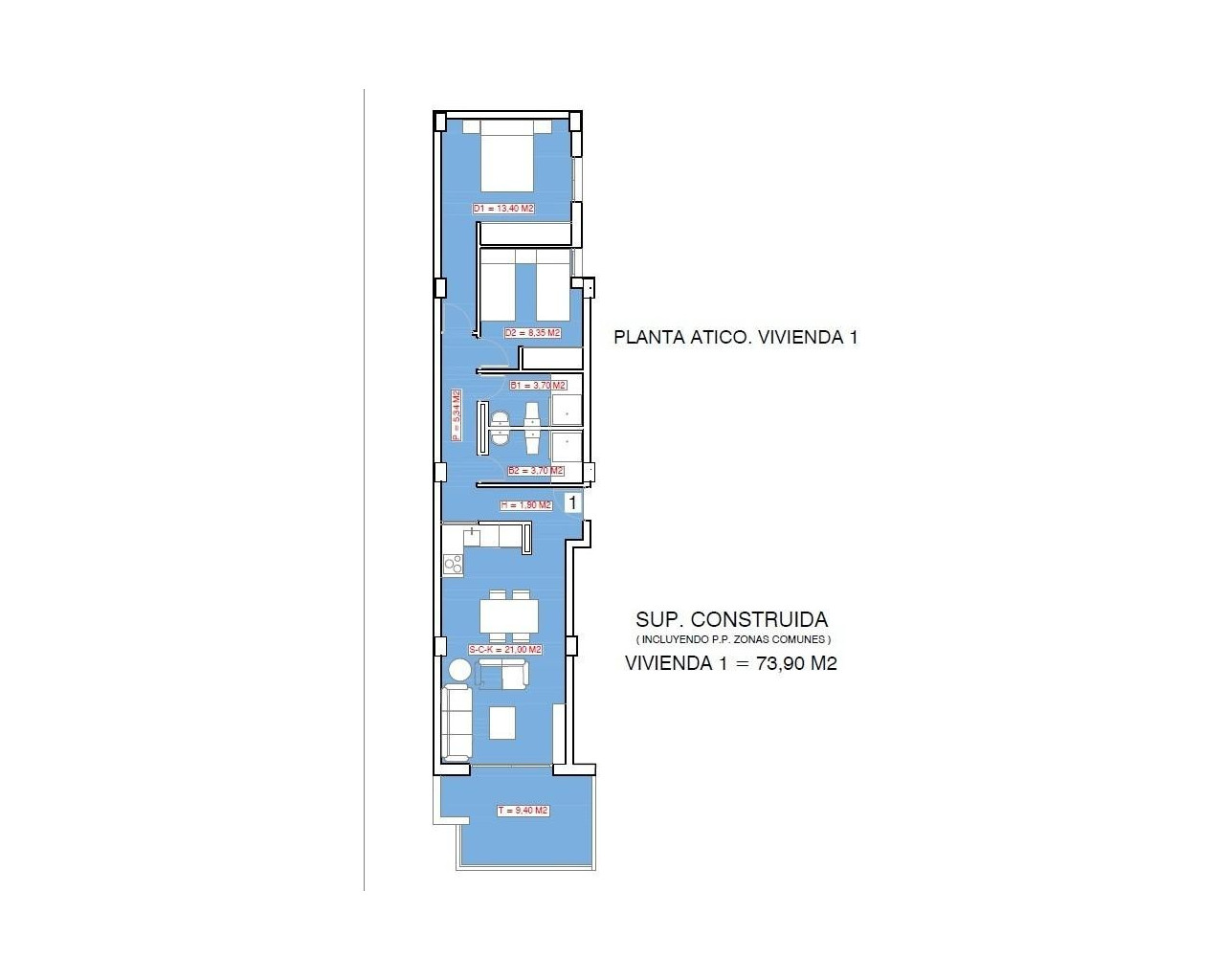 New Build - Penthouse - Torrevieja - Playa El Acequión
