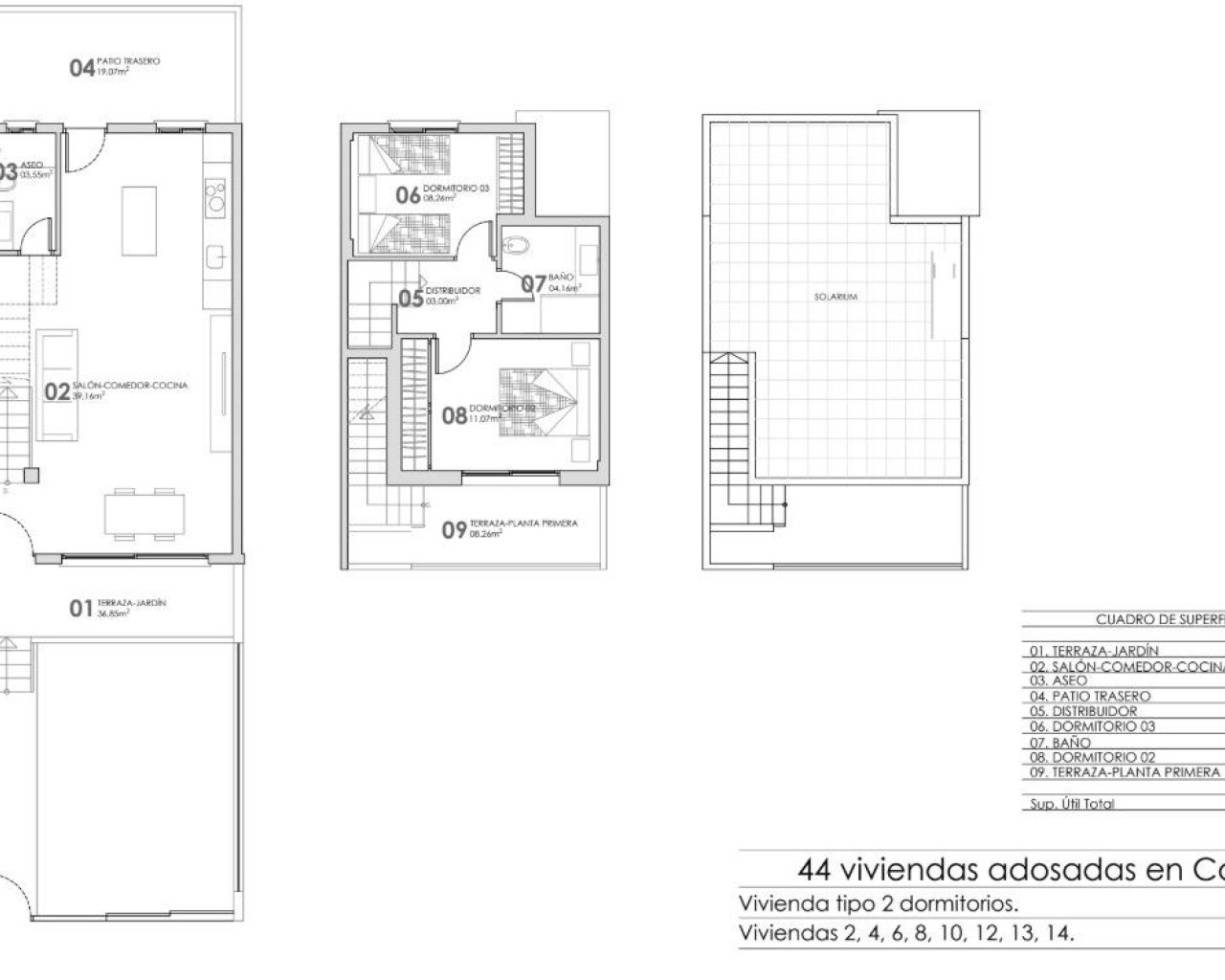 New Build - Town house - Cox - Sin Zona