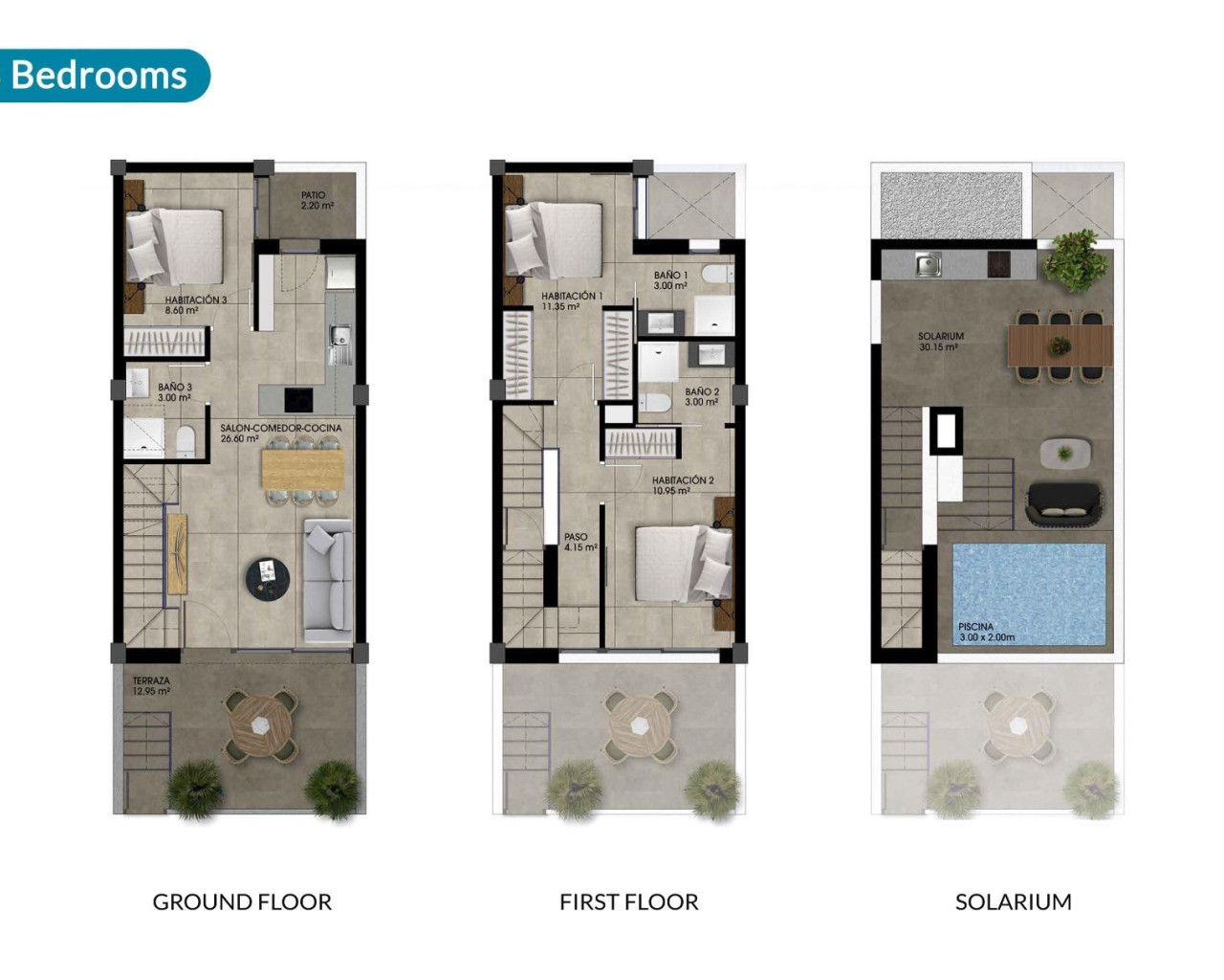 New Build - Town house - Dolores - Sector 2