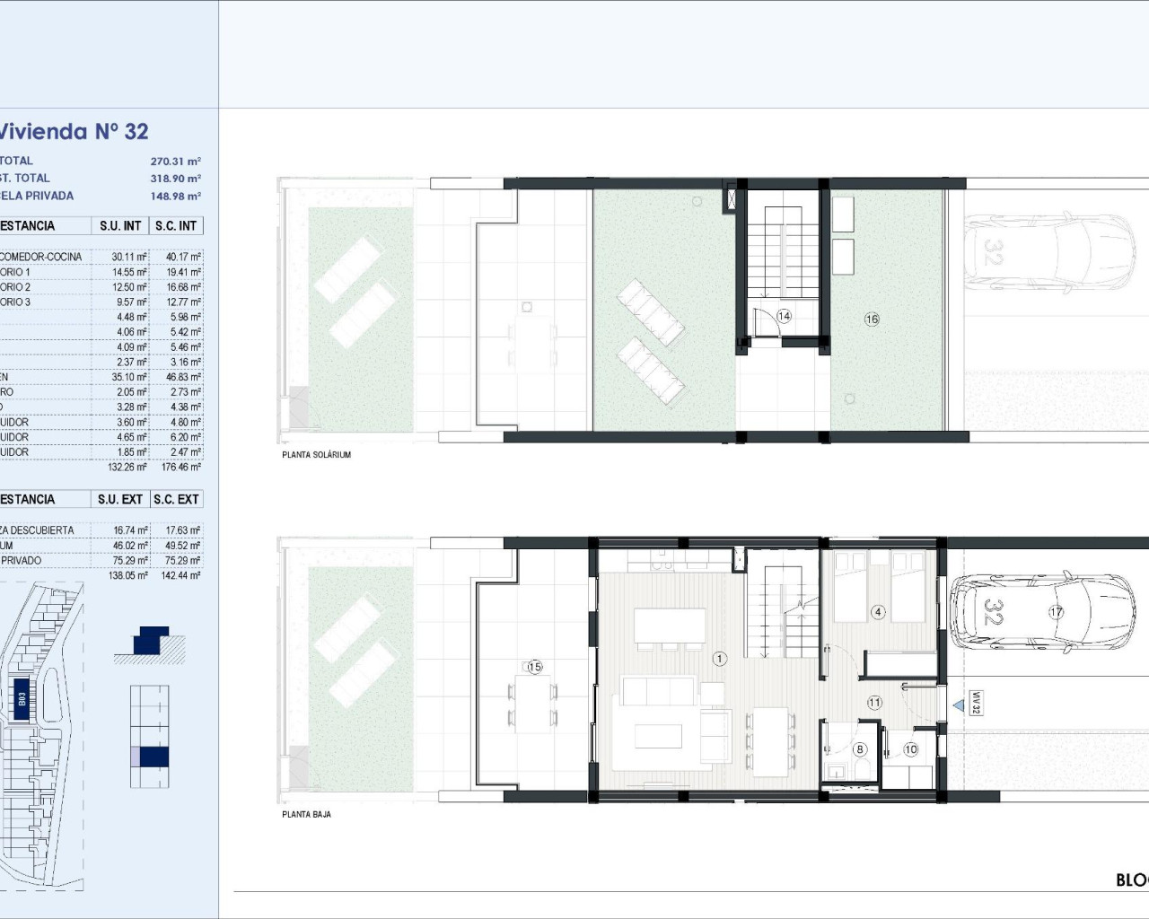 New Build - Town house - Finestrat - Balcon de finestrat