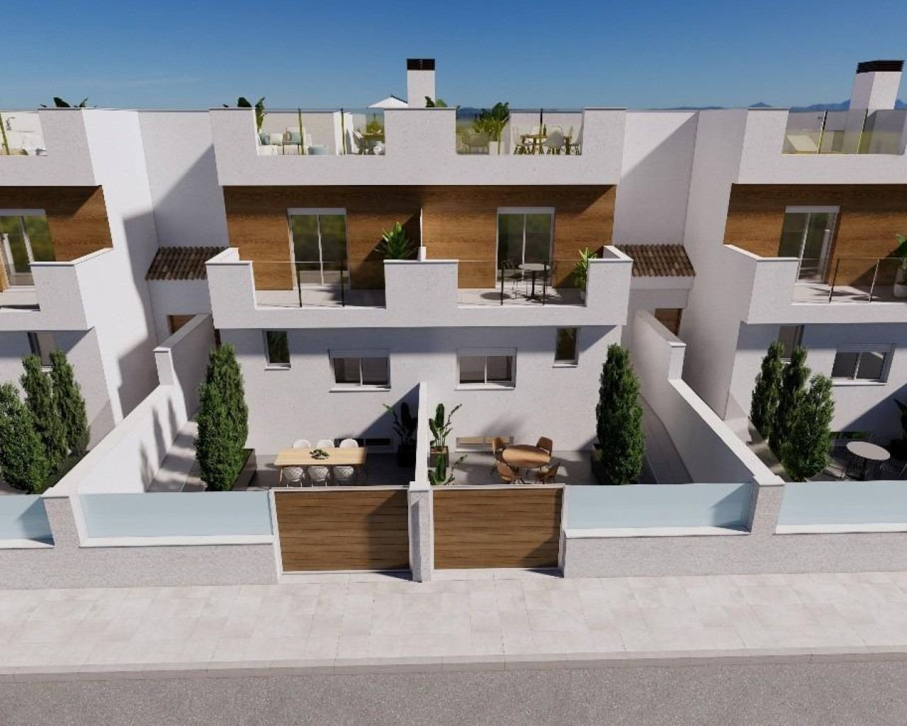 New Build - Town house - Los Alcázares - Serena Golf