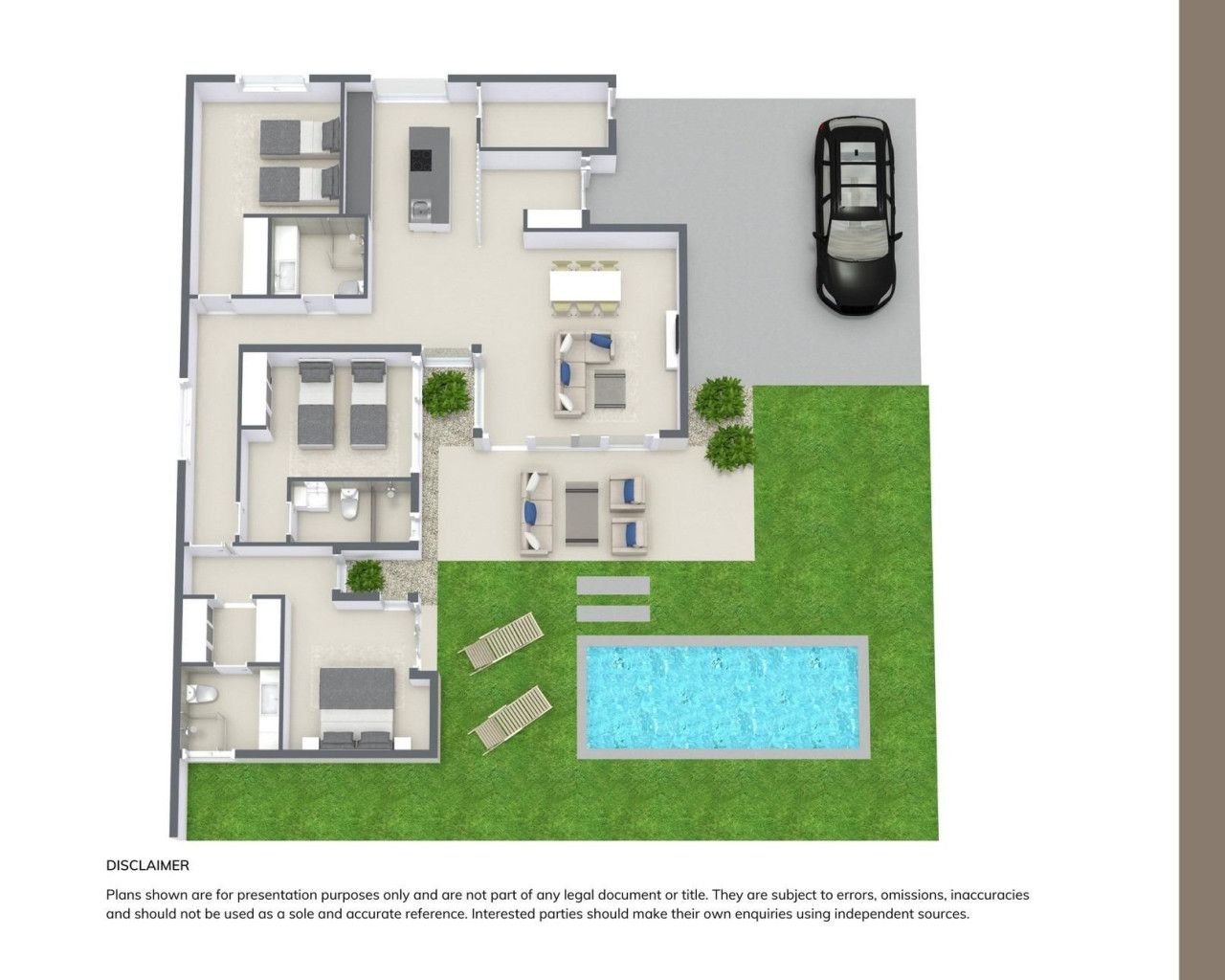 New Build - Villa - BAÑOS Y MENDIGO - Altaona Golf