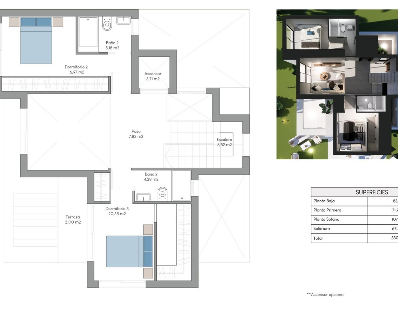 New Build - Villa - Finestrat - Balcon de finestrat