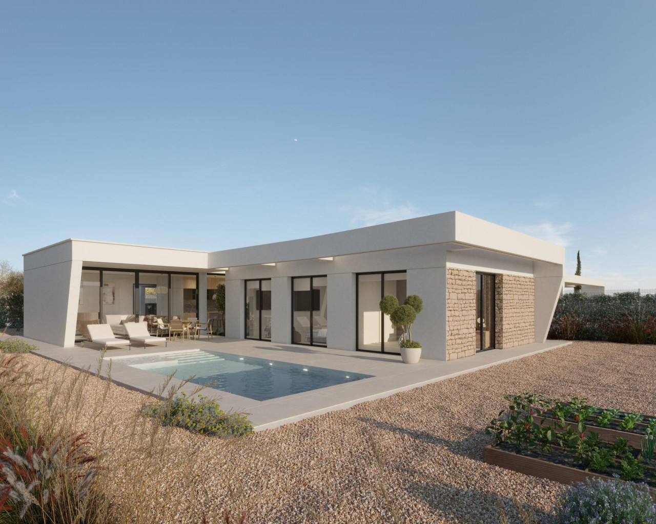 New Build - Villa - Fuente Álamo - Hacienda del Alamo