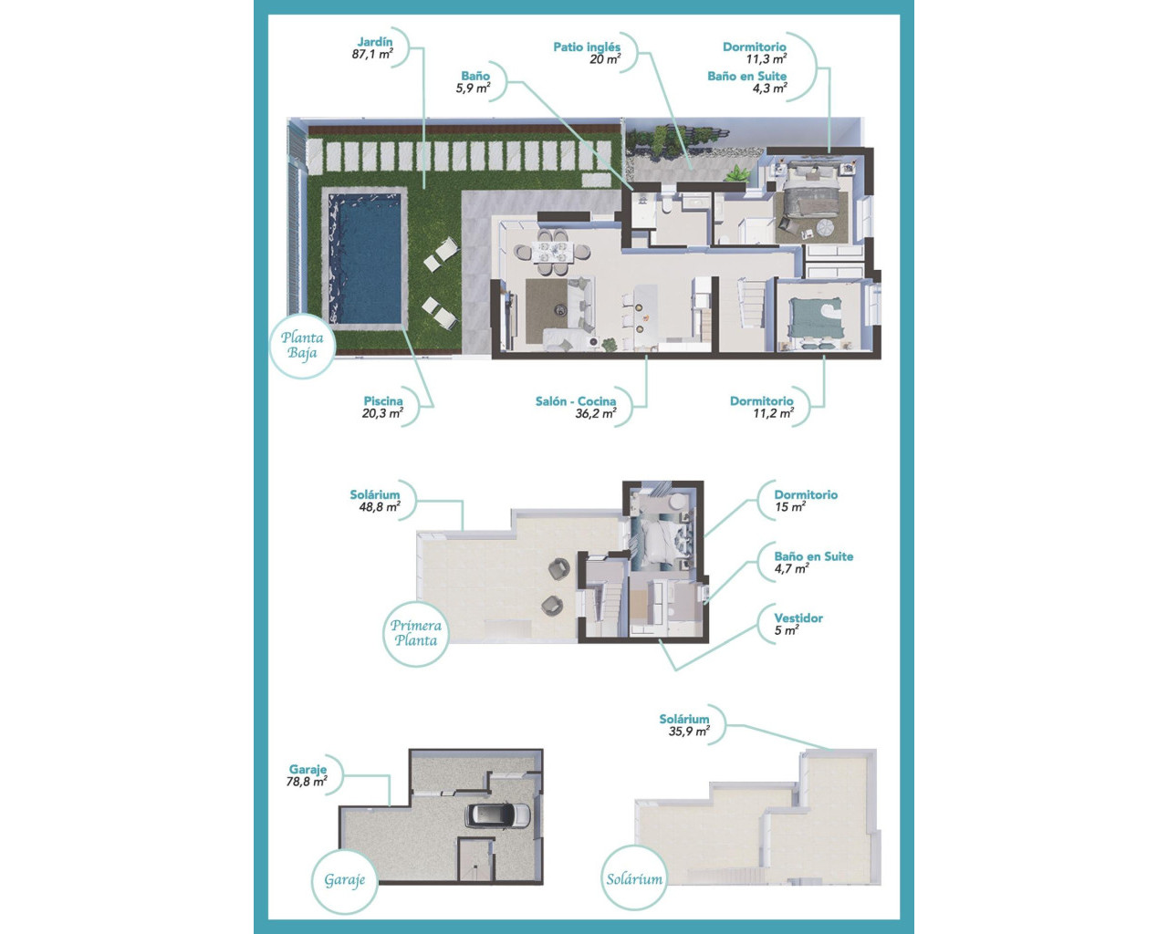 New Build - Villa - Los Alcázares - Serena Golf