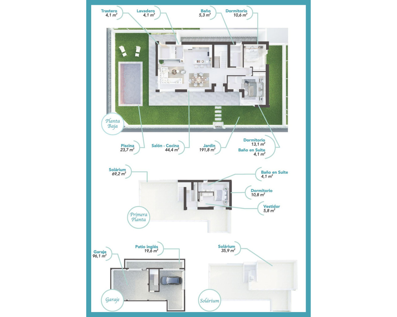 New Build - Villa - Los Alcázares - Serena Golf