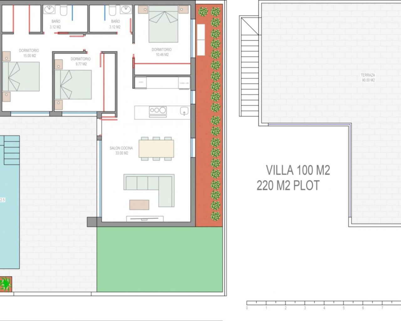 New Build - Villa - Santiago de la ribera - Dos mares