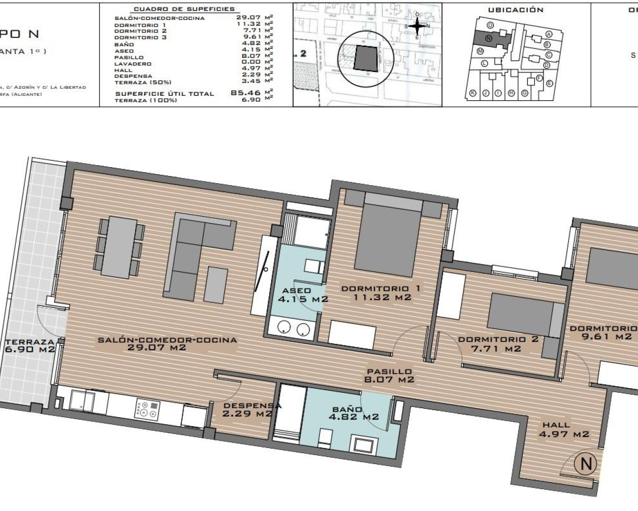 Nouvelle construction - Appartement - Algorfa - Pueblo